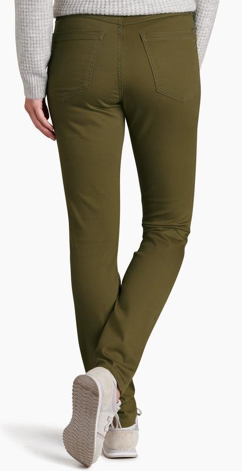 Kontour Skinny Pants, Reg - Womens - Olive 2