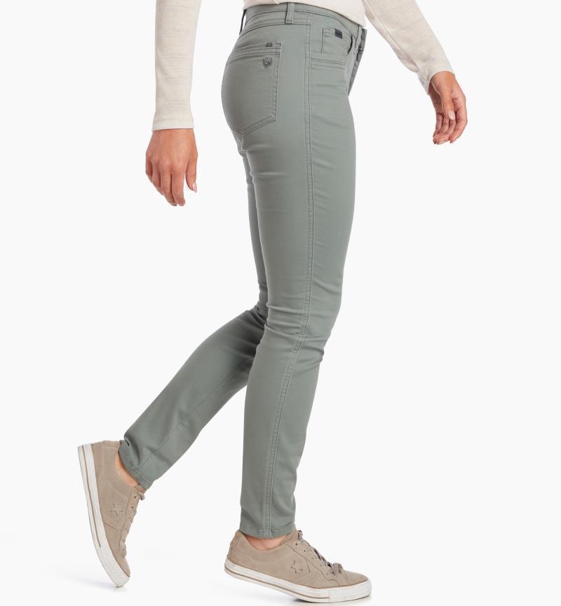 Kontour Skinny Pants, Short - Womens - Sea Grass 3