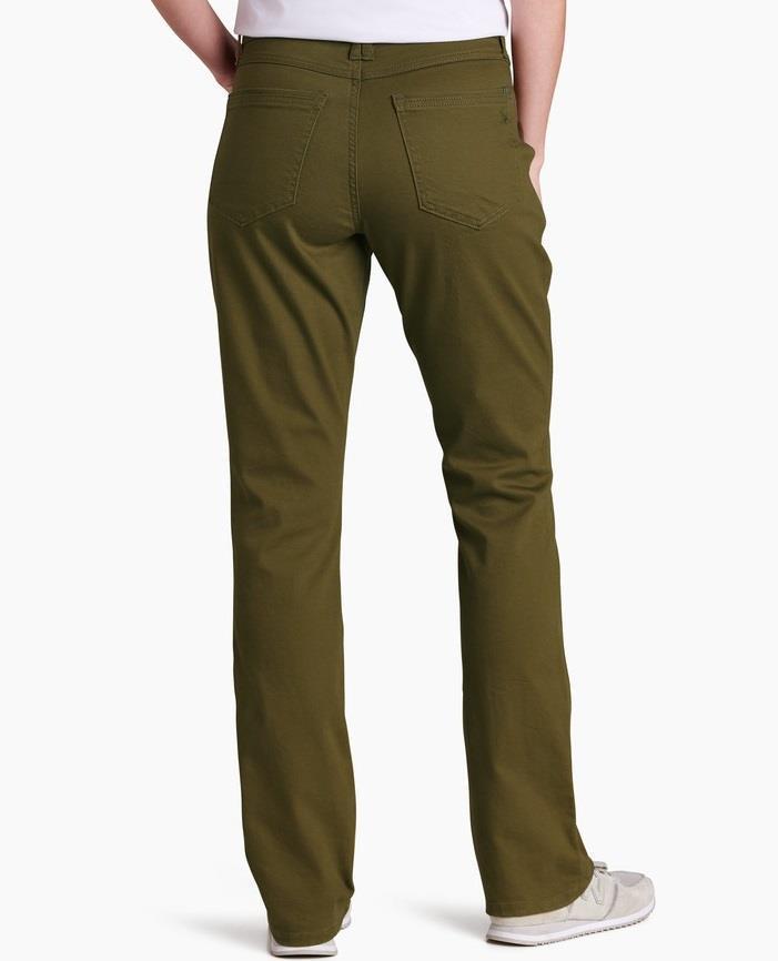 Kontour Straight Pants, Short - Womens - Olive 2