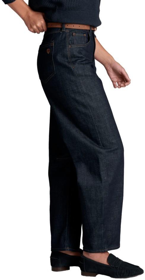 Kontrol Barrel Denim Jeans, Reg - Womens - dark wash 1