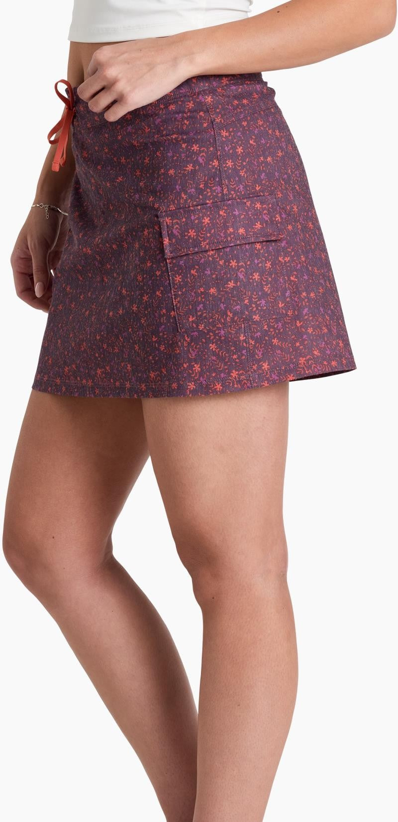 Kruiser Getaway Skort - orchid print 1