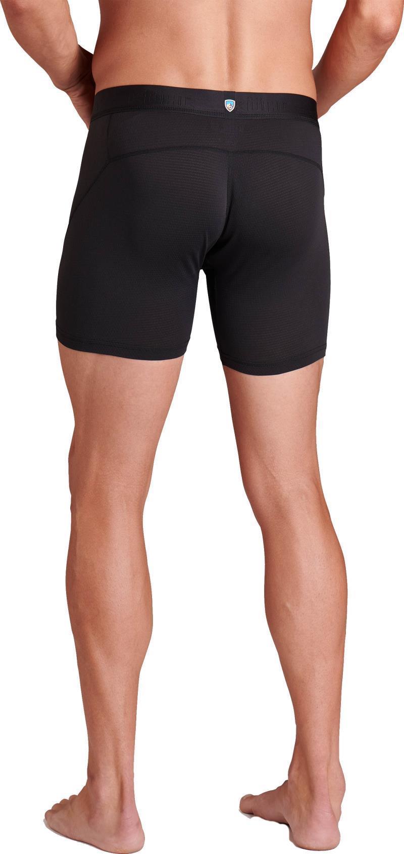 Kuhl Boxer Briefs with Fly, 6" Inseam - Mens - black 1