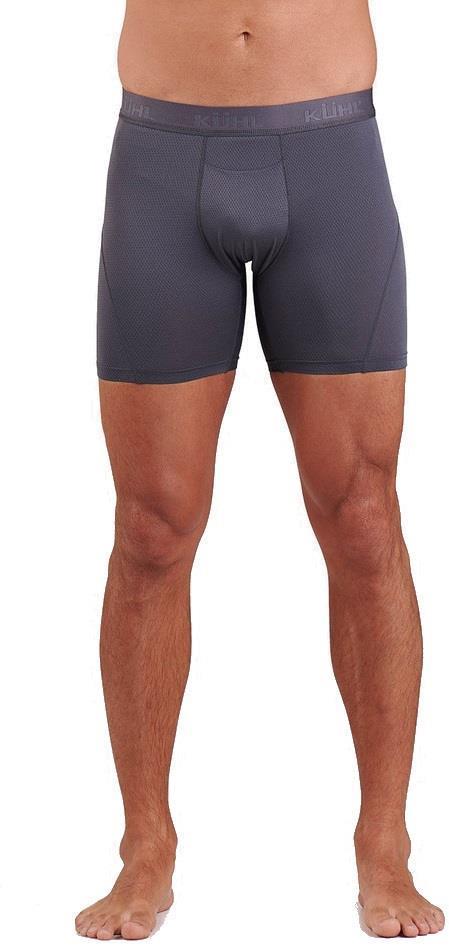 Kuhl Boxer Briefs with Fly, 6" Inseam - Mens - carbon 1