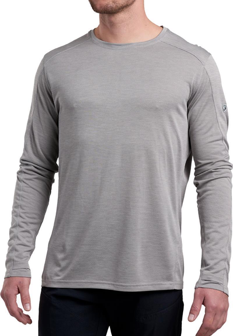 Kuhl Engineered Crew LS - Mens - Cloud Gray 1