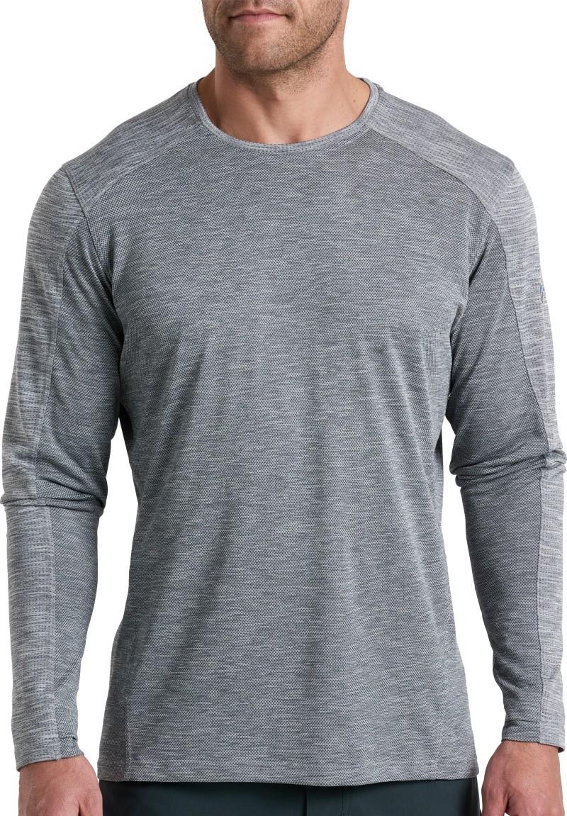 Kuhl Engineered Crew LS - Mens - heather grey 1