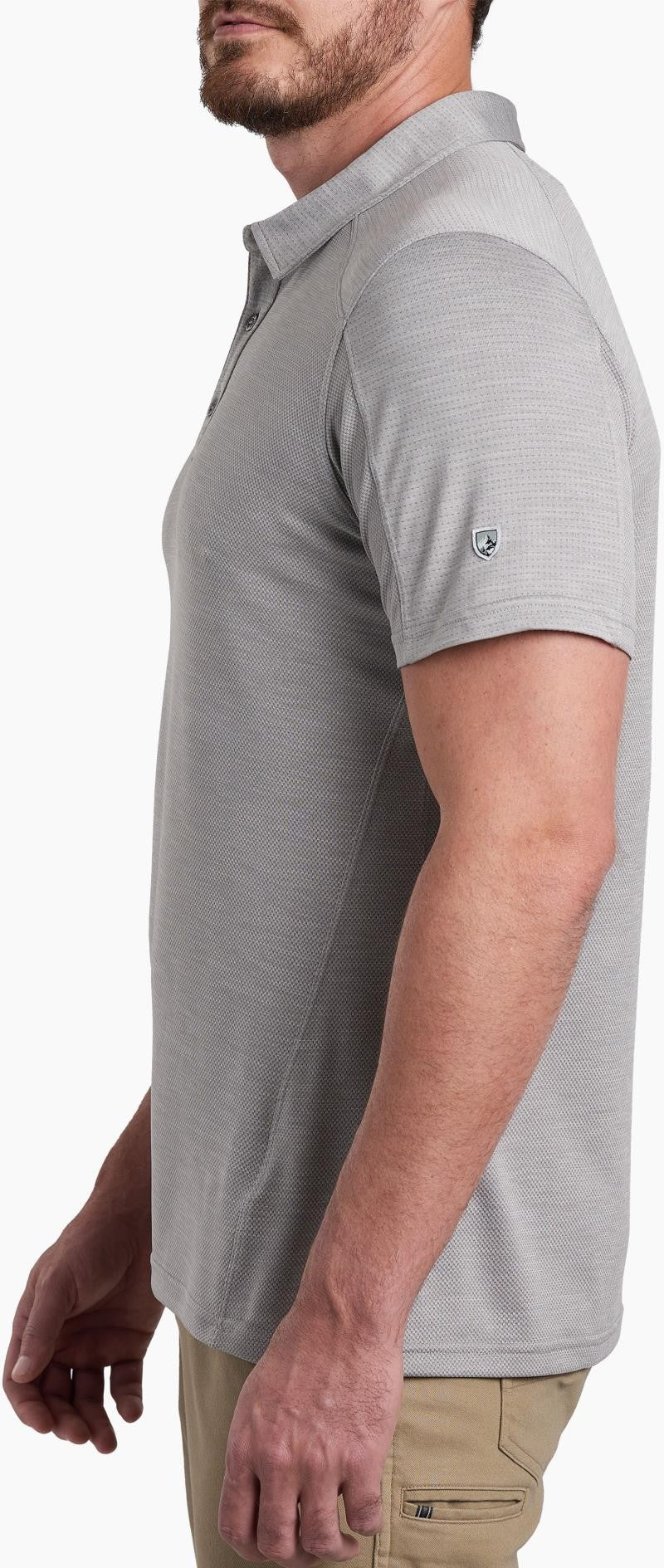 Kuhl Engineered Polo - Mens - cloud gray 1