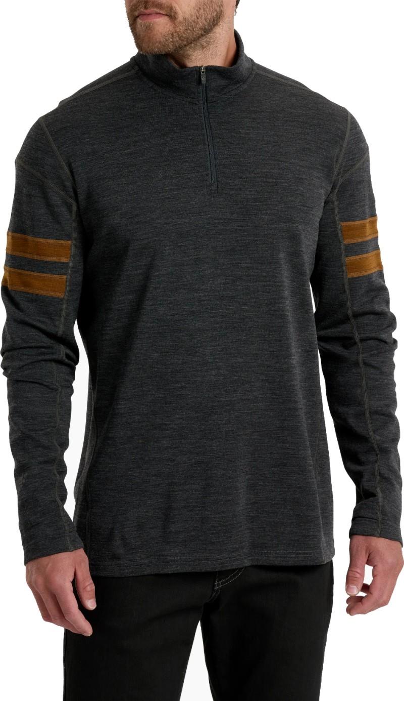 Kuhl Team Merino 1/4 Zip - Mens - cast iron 1