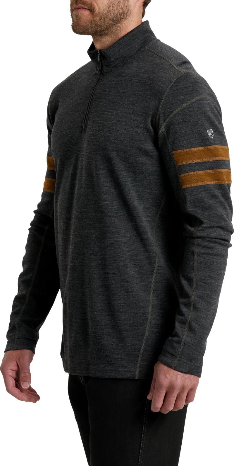 Kuhl Team Merino 1/4 Zip - Mens - cast iron 1