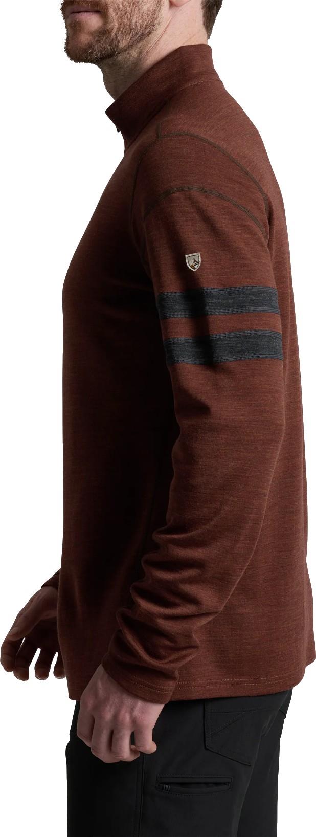 Kuhl Team Merino 1/4 Zip - Mens - rustic brick 1