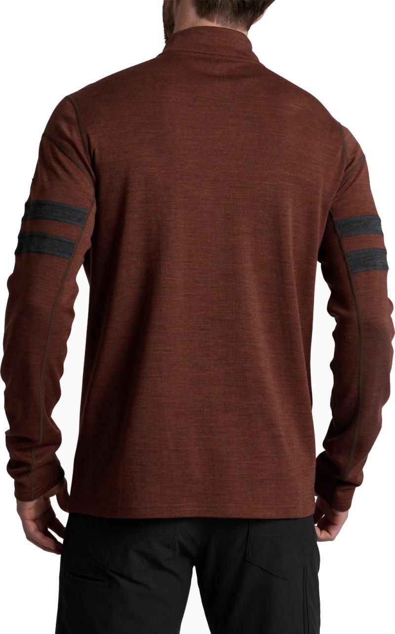 Kuhl Team Merino 1/4 Zip - Mens - rustic brick 1