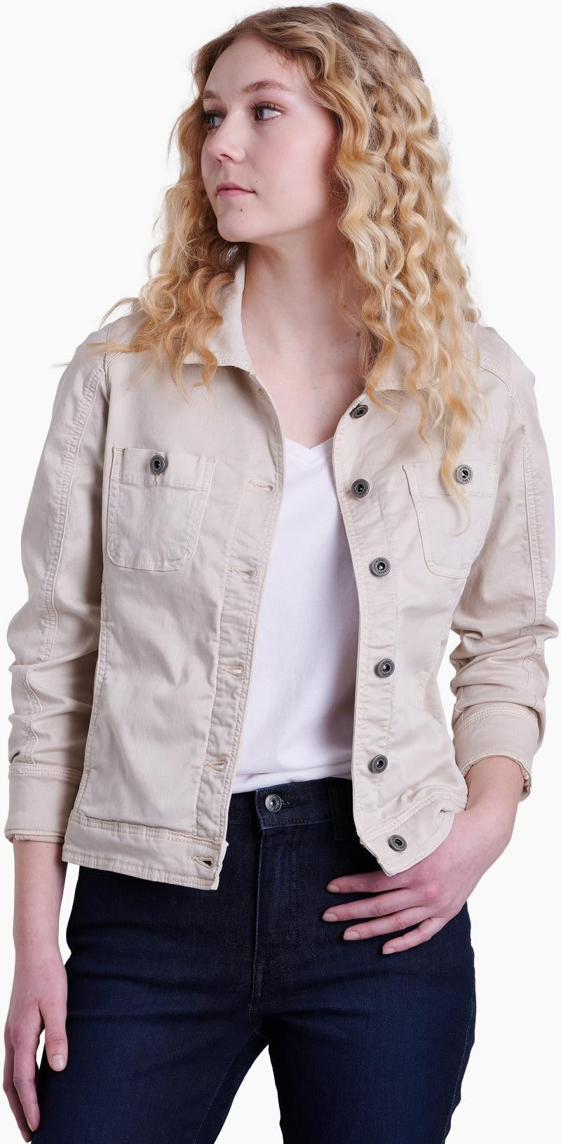 Kultivatr Jacket - Womens - stone 1