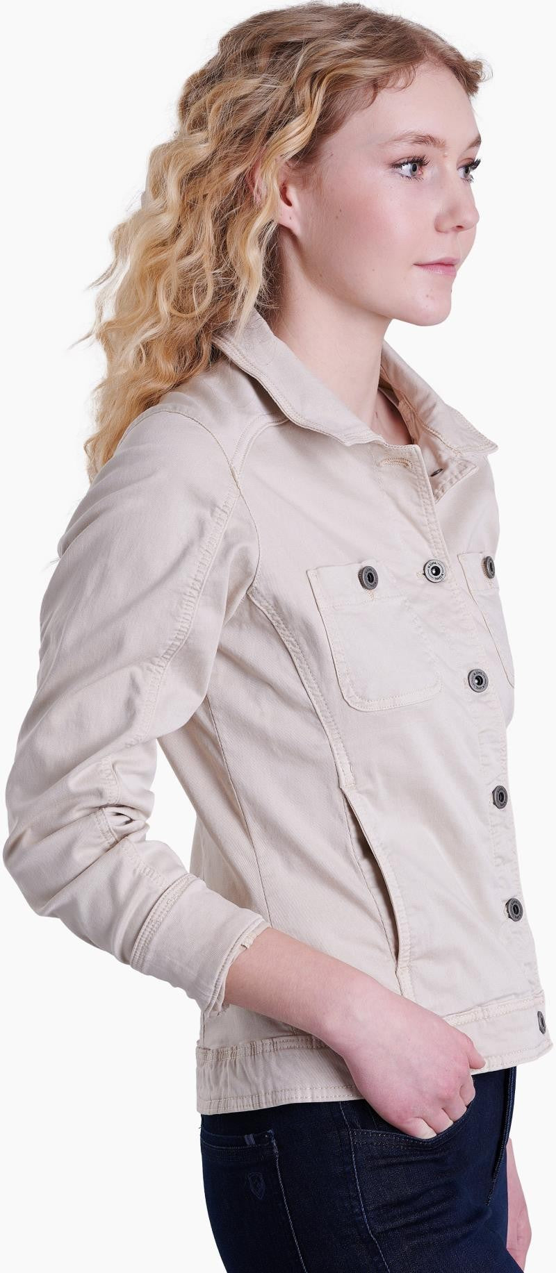 Kultivatr Jacket - Womens - stone 1
