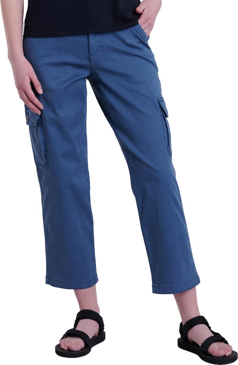 Kultivatr Kargo Crop, Reg - Womens - Flint Blue 1