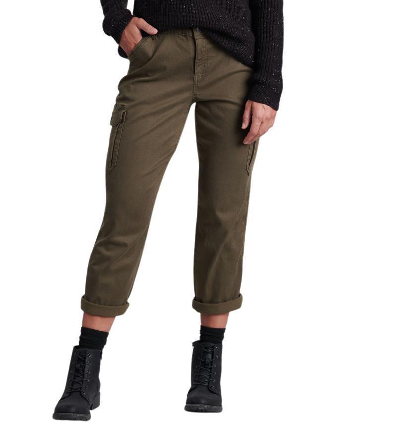 Kultivatr Kargo Crop, Reg - Womens - Sage 1