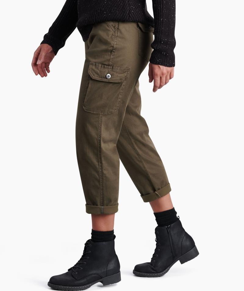 Kultivatr Kargo Crop, Reg - Womens - Sage 3