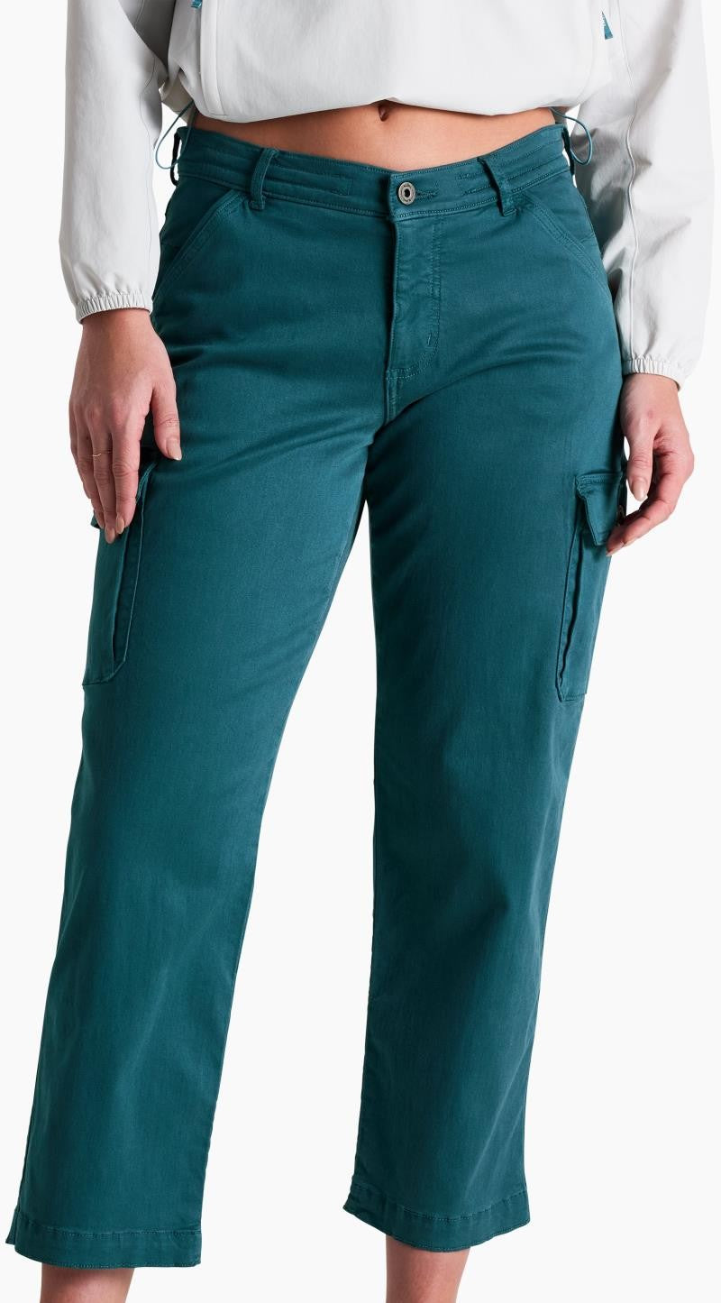 Kultivatr Kargo Crop, Reg - Womens - everglade 1