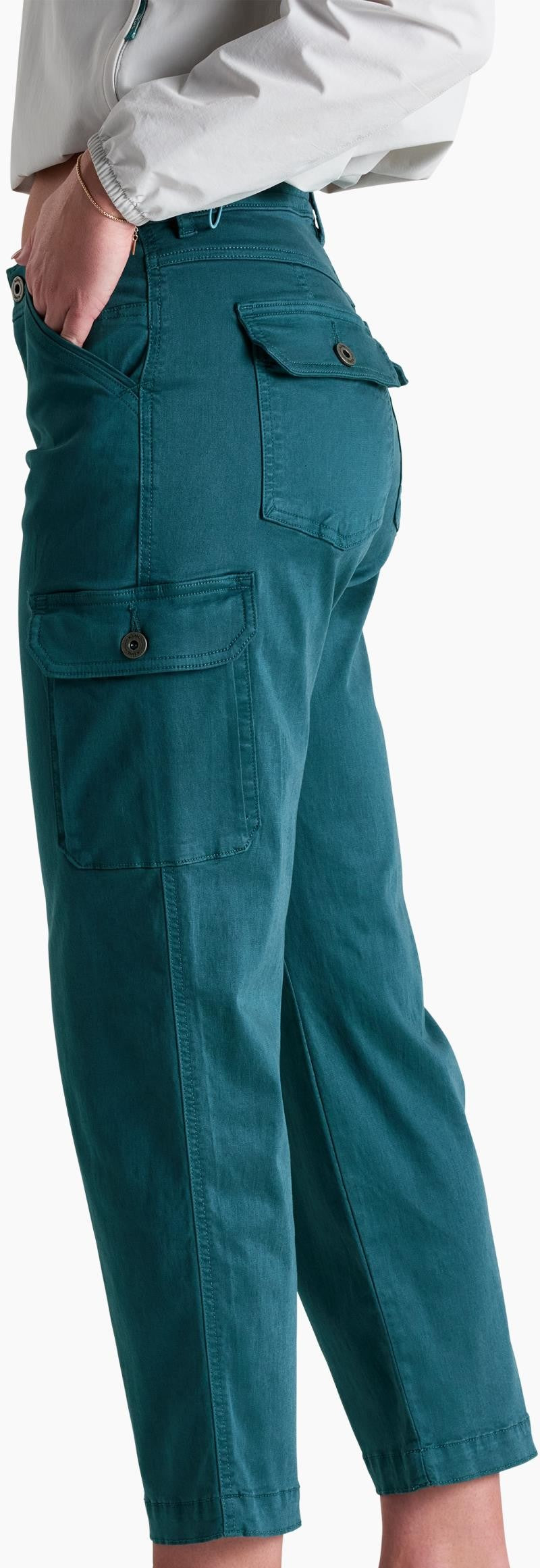 Kultivatr Kargo Crop, Reg - Womens - everglade 1