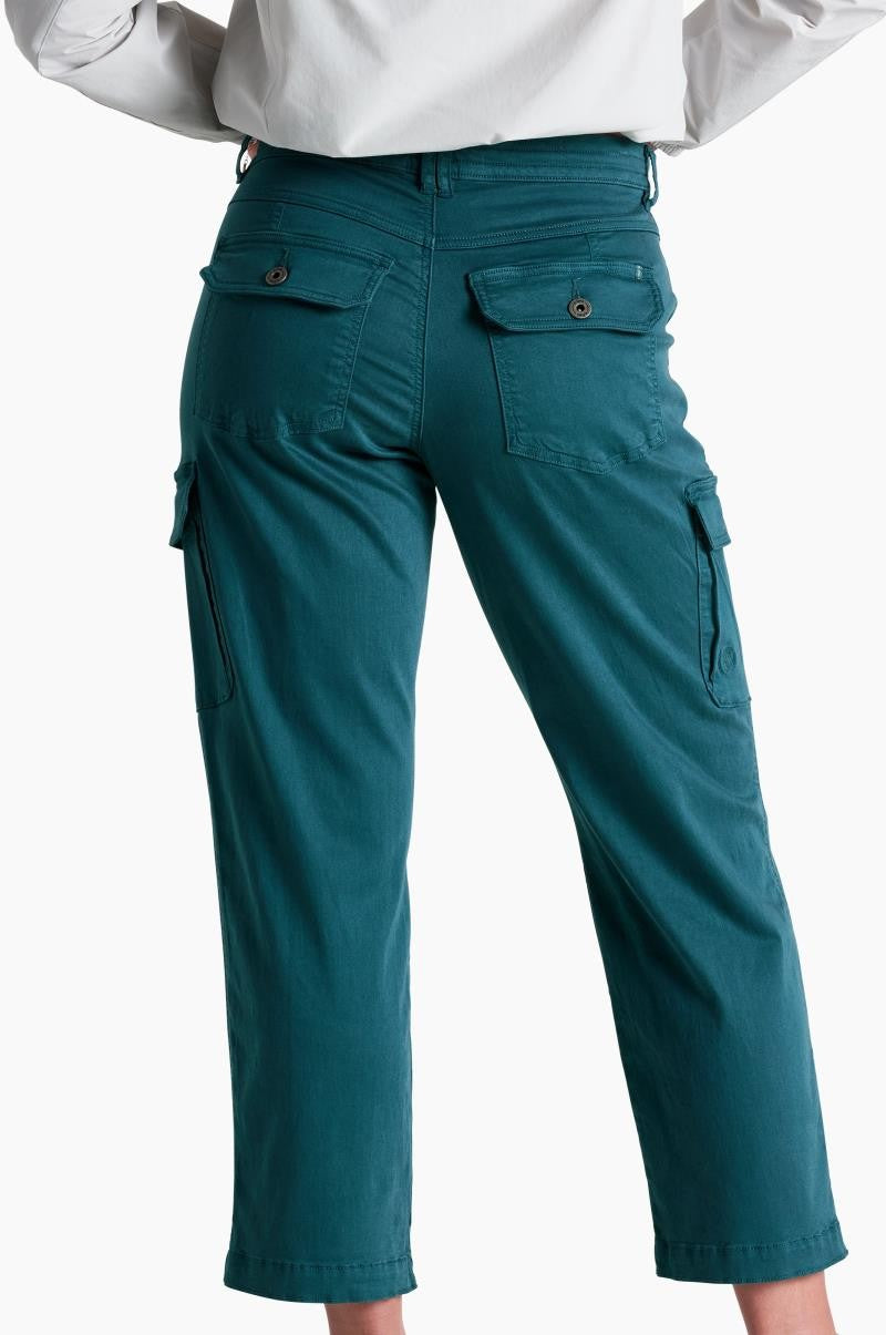 Kultivatr Kargo Crop, Reg - Womens - everglade 1