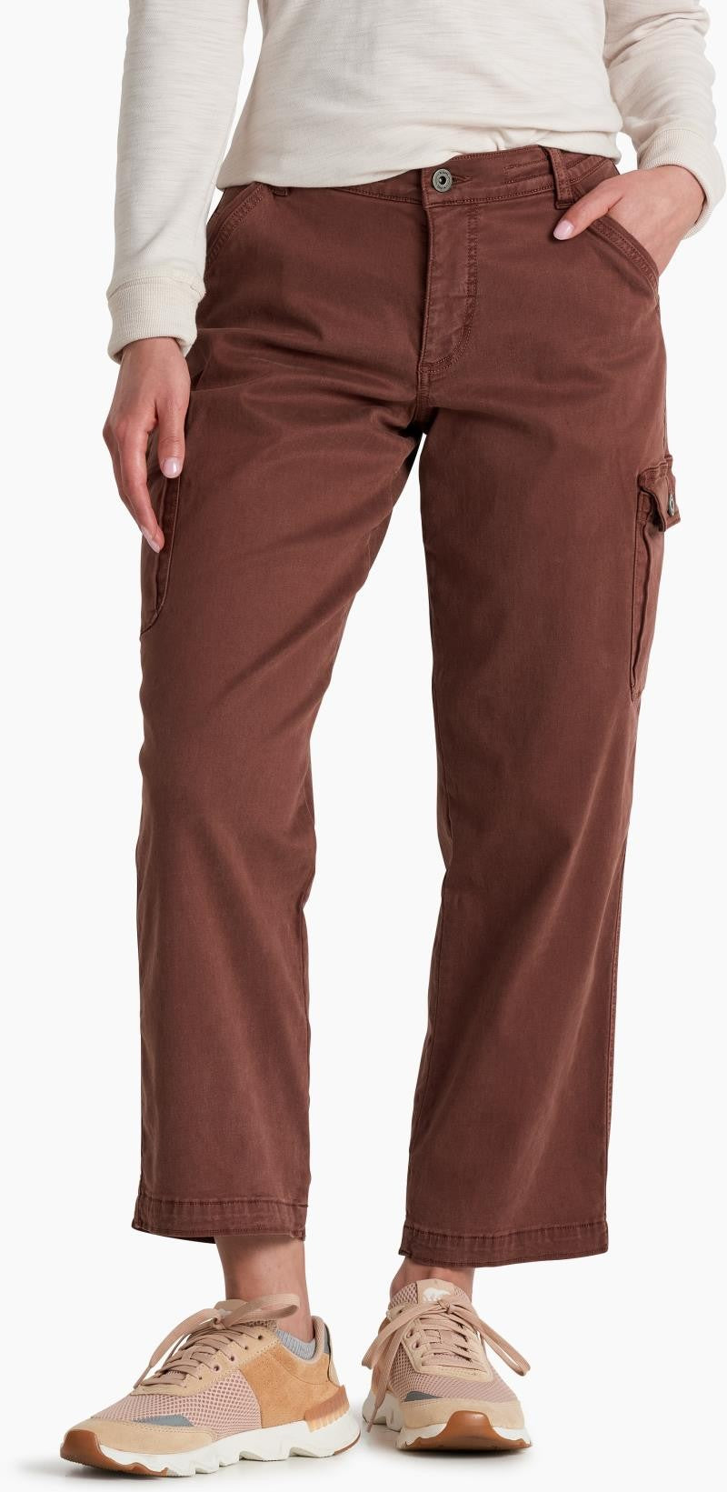 Kultivatr Kargo Crop, Reg - Womens - mocha 1