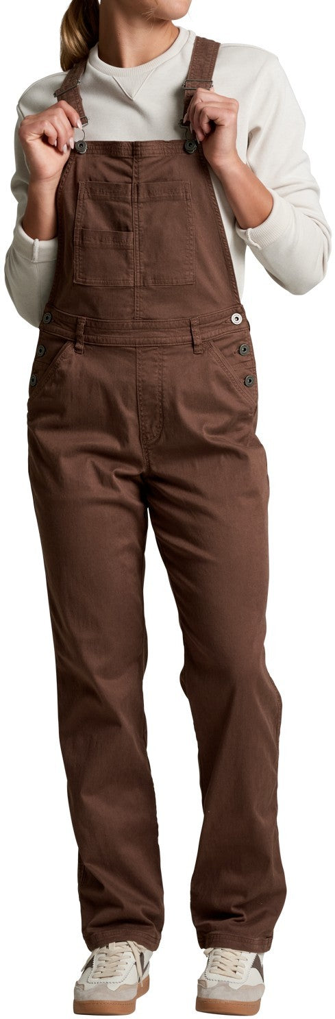 Kultivatr Overalls, Reg - Womens - coffee 1