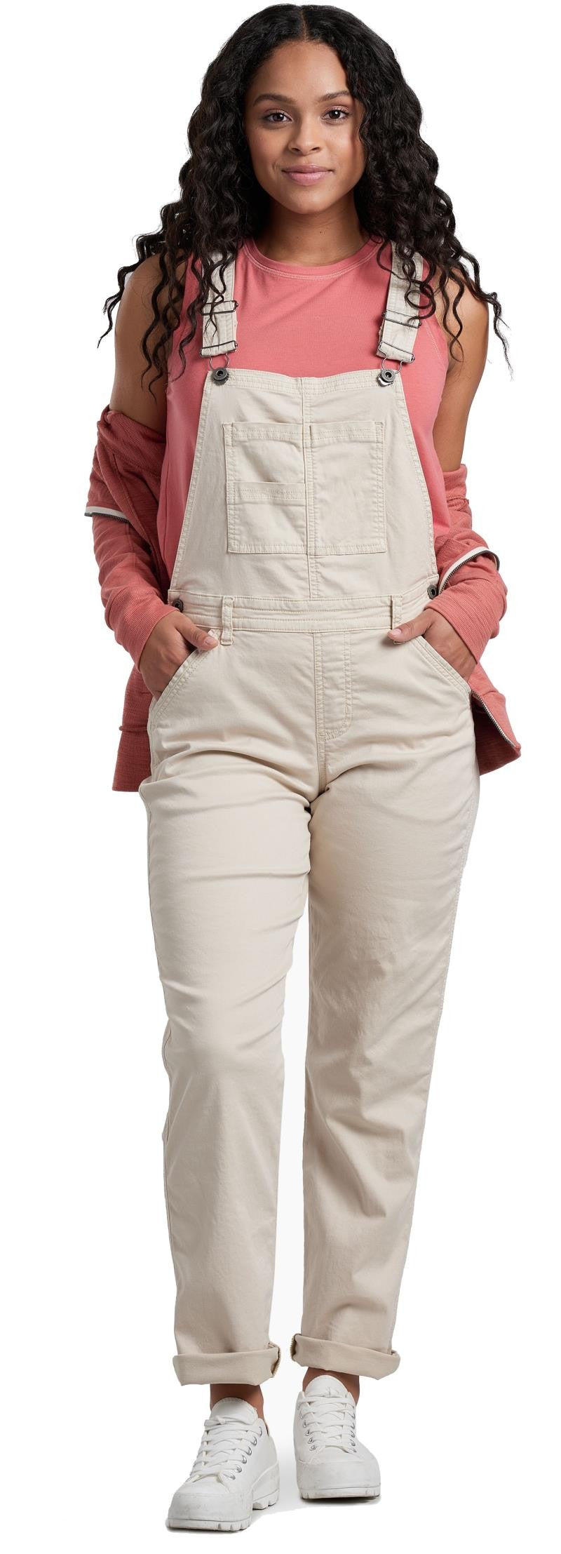 Kultivatr Overalls, Reg - Womens - stone 1
