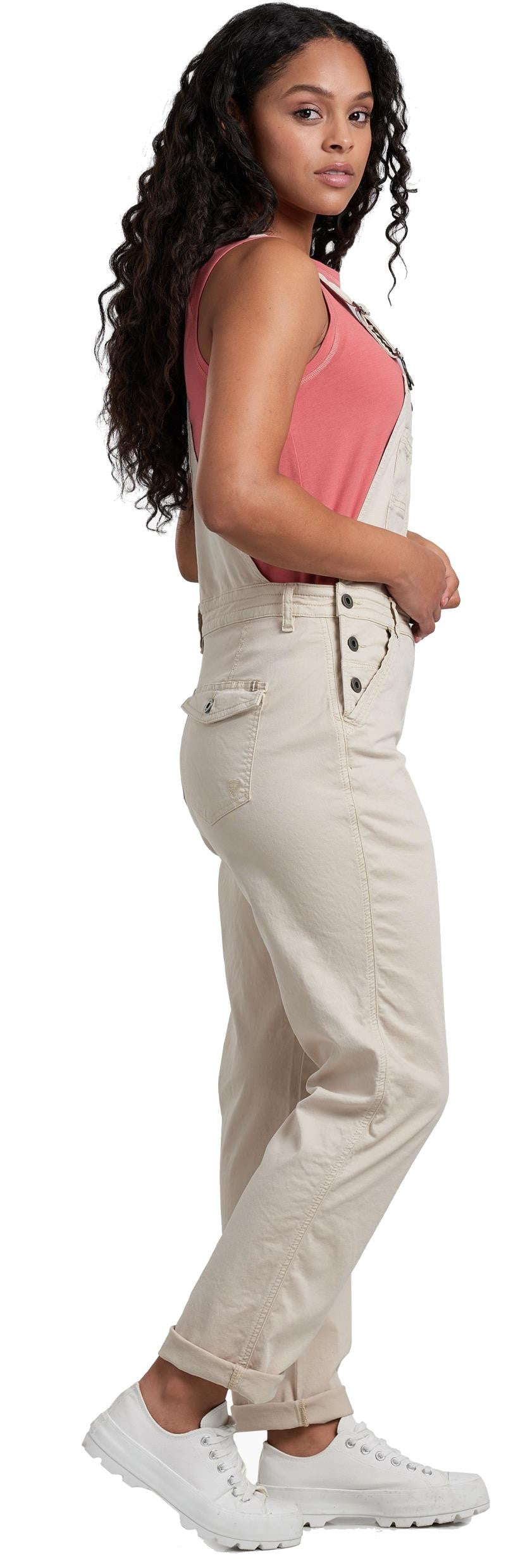 Kultivatr Overalls, Reg - Womens - stone 1