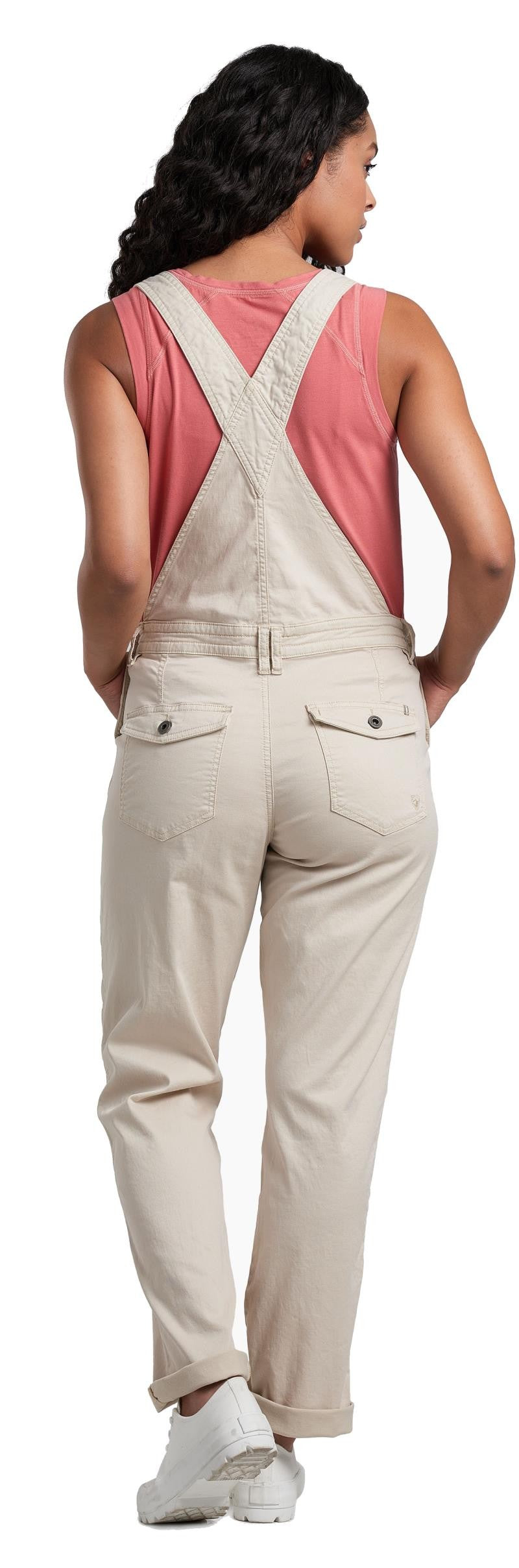 Kultivatr Overalls, Reg - Womens - stone 1