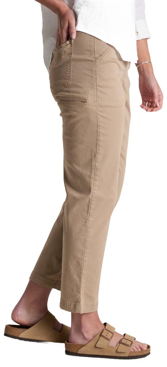 Kultivatr Pull On Crop, Reg - Womens - sand 1