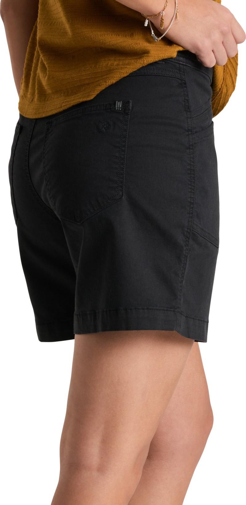 Kultivatr Pull On Shorts, 6" Inseam - Womens - blackout 1