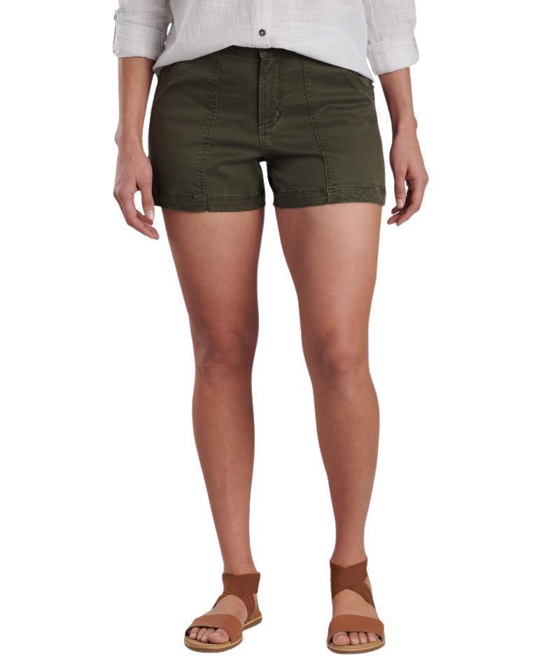 Kultivatr Shorts, 4" Inseam - Womens - Sage 1