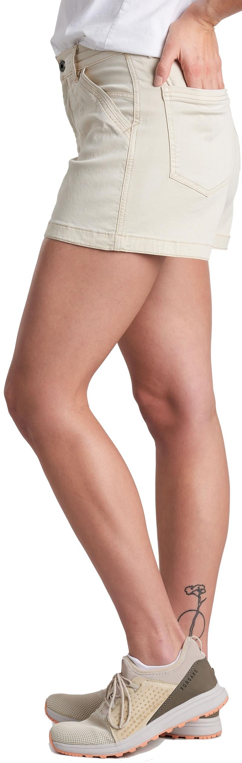 Kultivatr Shorts, 4" Inseam - Womens - stone 1