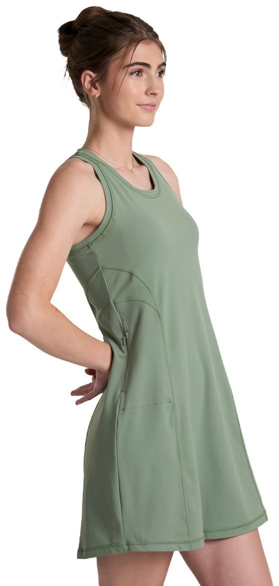 Kush Dress - slate green 1