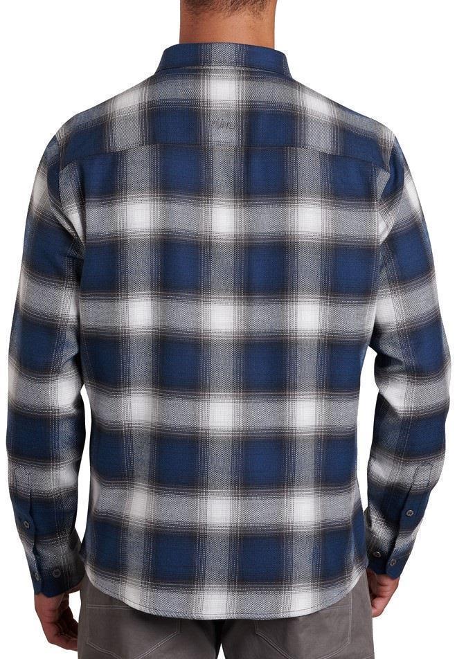Law Flannel LS - Mens - blue gravel 1