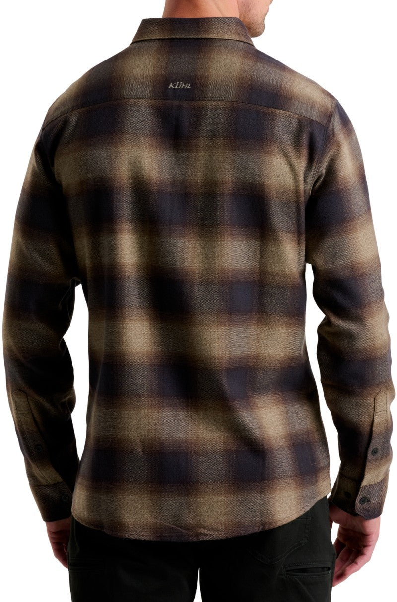 Law Flannel LS - Mens - dark roast 1