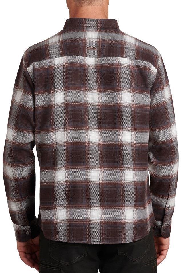Law Flannel LS - Mens - deep mahogany 1