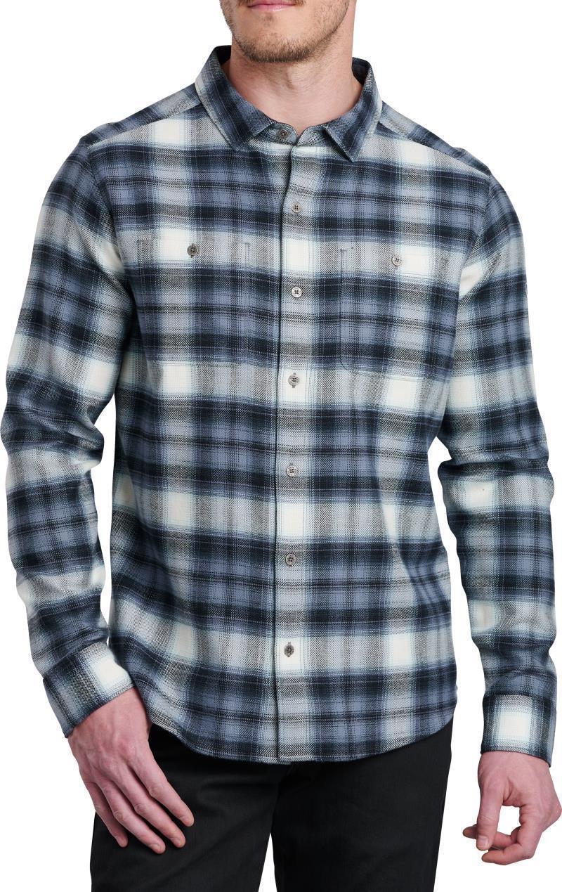 Law Flannel LS - Mens - mineral ice 1
