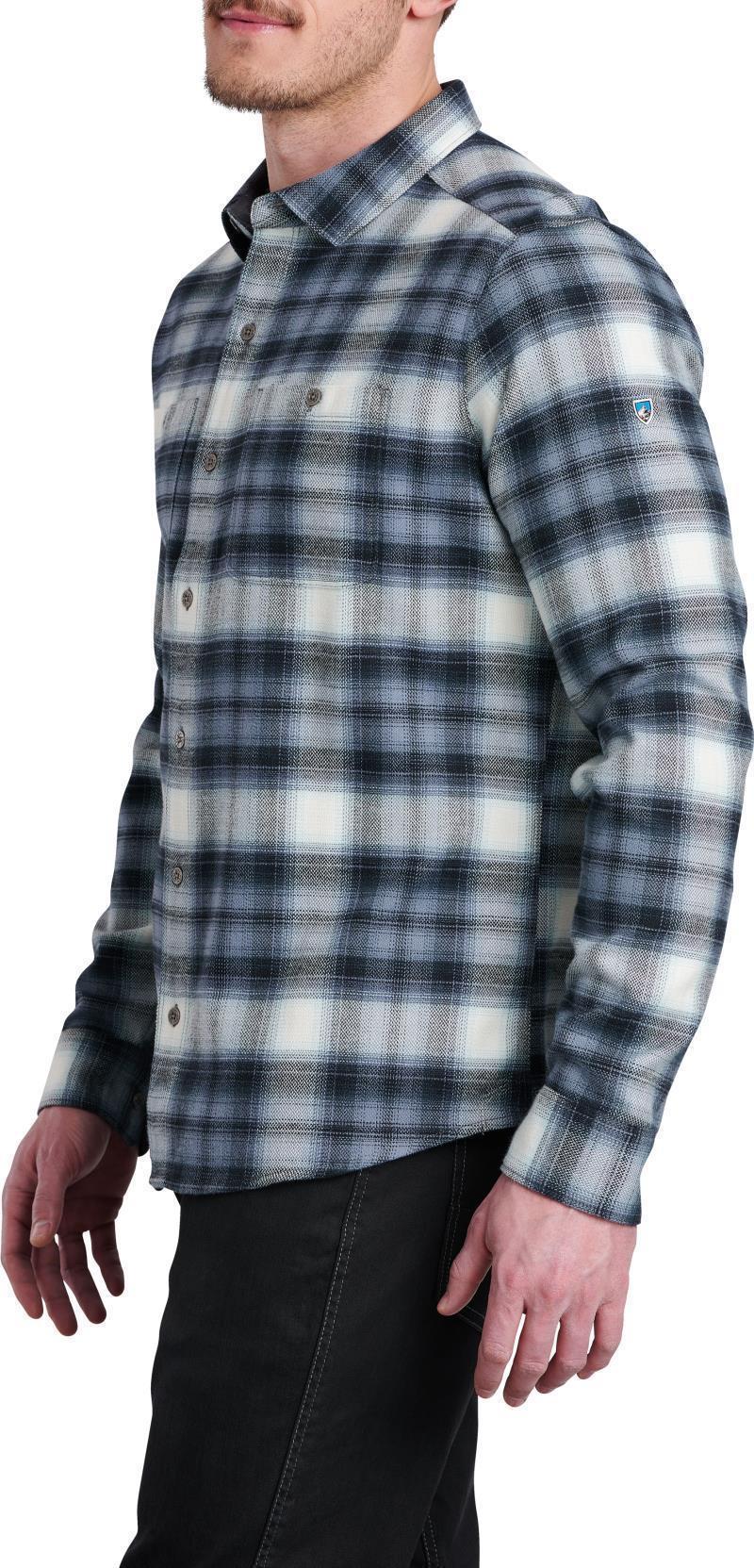 Law Flannel LS - Mens - mineral ice 1