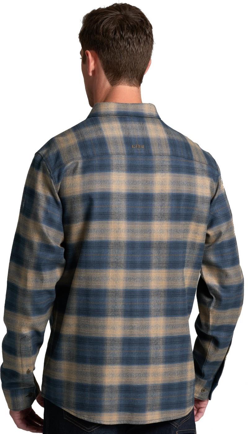 Law Flannel LS - Mens - ocean driftwood 1