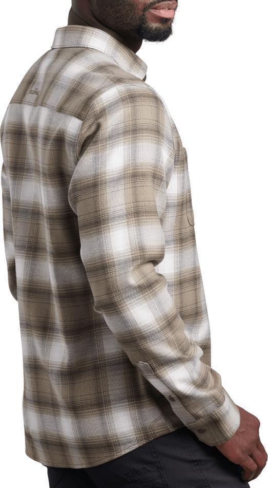 Law Flannel LS - Mens - olive grove 1
