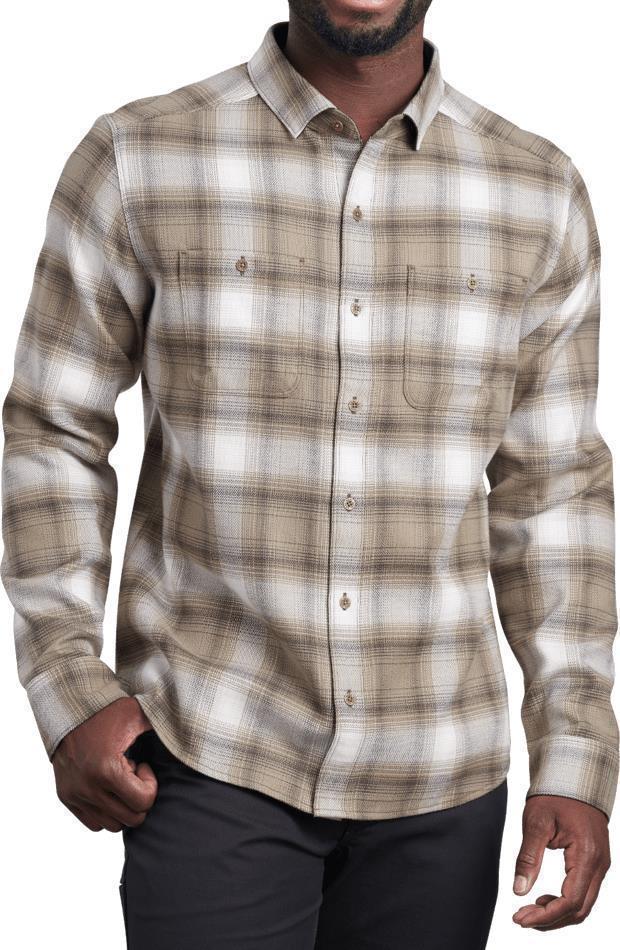 Law Flannel LS - Mens - olive grove 1