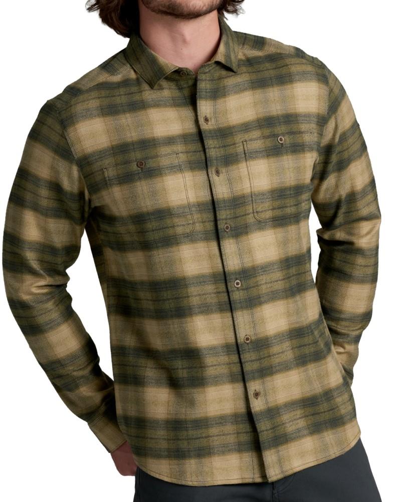 Law Flannel LS - Mens - olive night 1