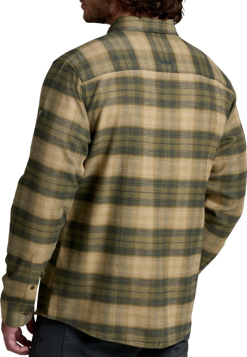 Law Flannel LS - Mens - olive night 1