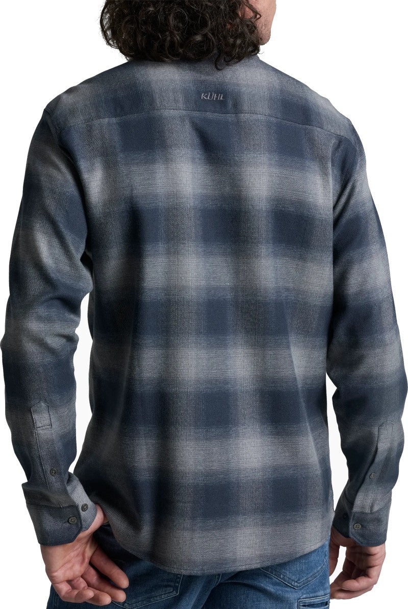 Law Flannel LS - Mens - steel blue 1