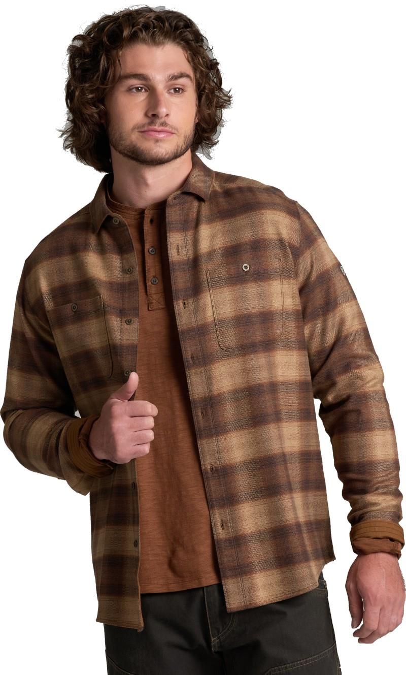 Law Flannel LS - Mens - vintage leather 1