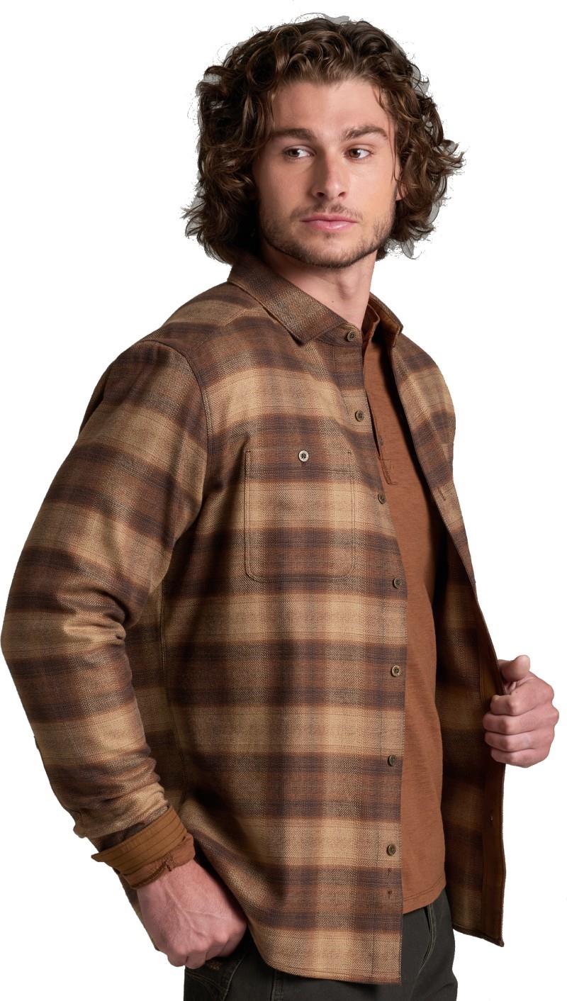 Law Flannel LS - Mens - vintage leather 1