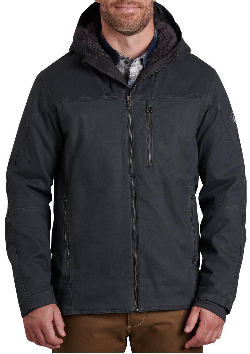 Law Fleece Lined Hoody - Mens - Carbon 1