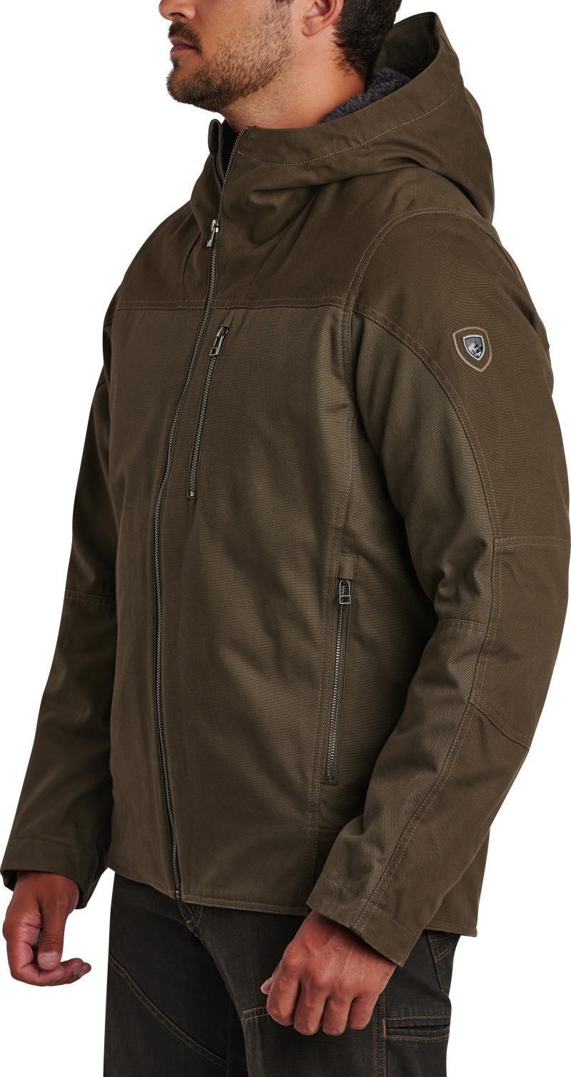 Law Fleece Lined Hoody - Mens - Gun Metal 3