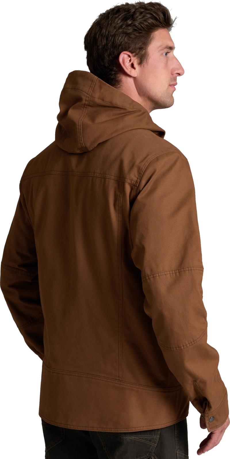 Law Hoody - Mens - saddle brown 1