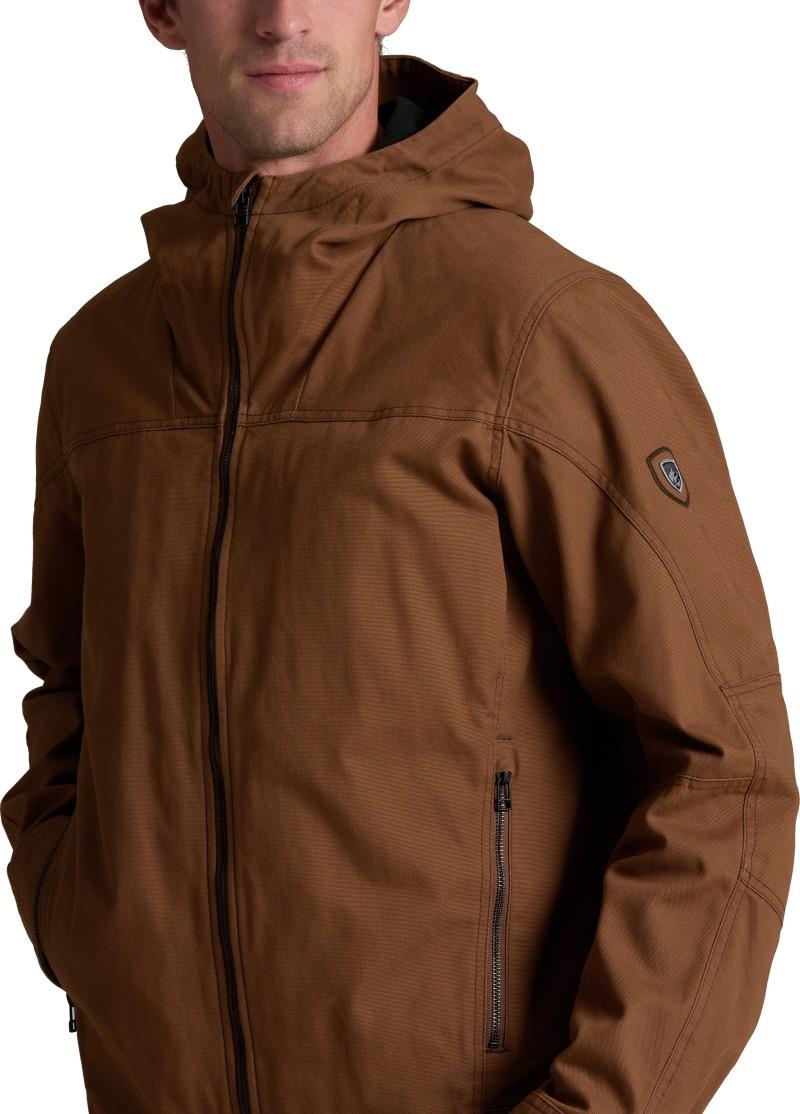 Law Hoody - Mens - saddle brown 1