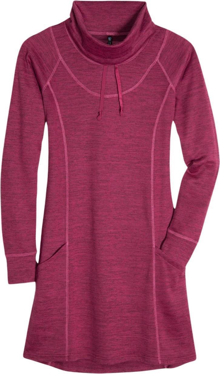 Lea Dress - Claret 1